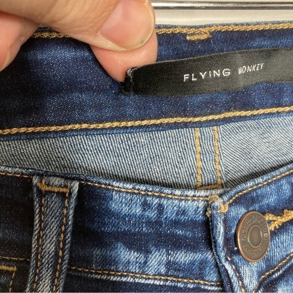 Flying Monkey low Rise ankle skinny jeans size 26 - Picture 4 of 10